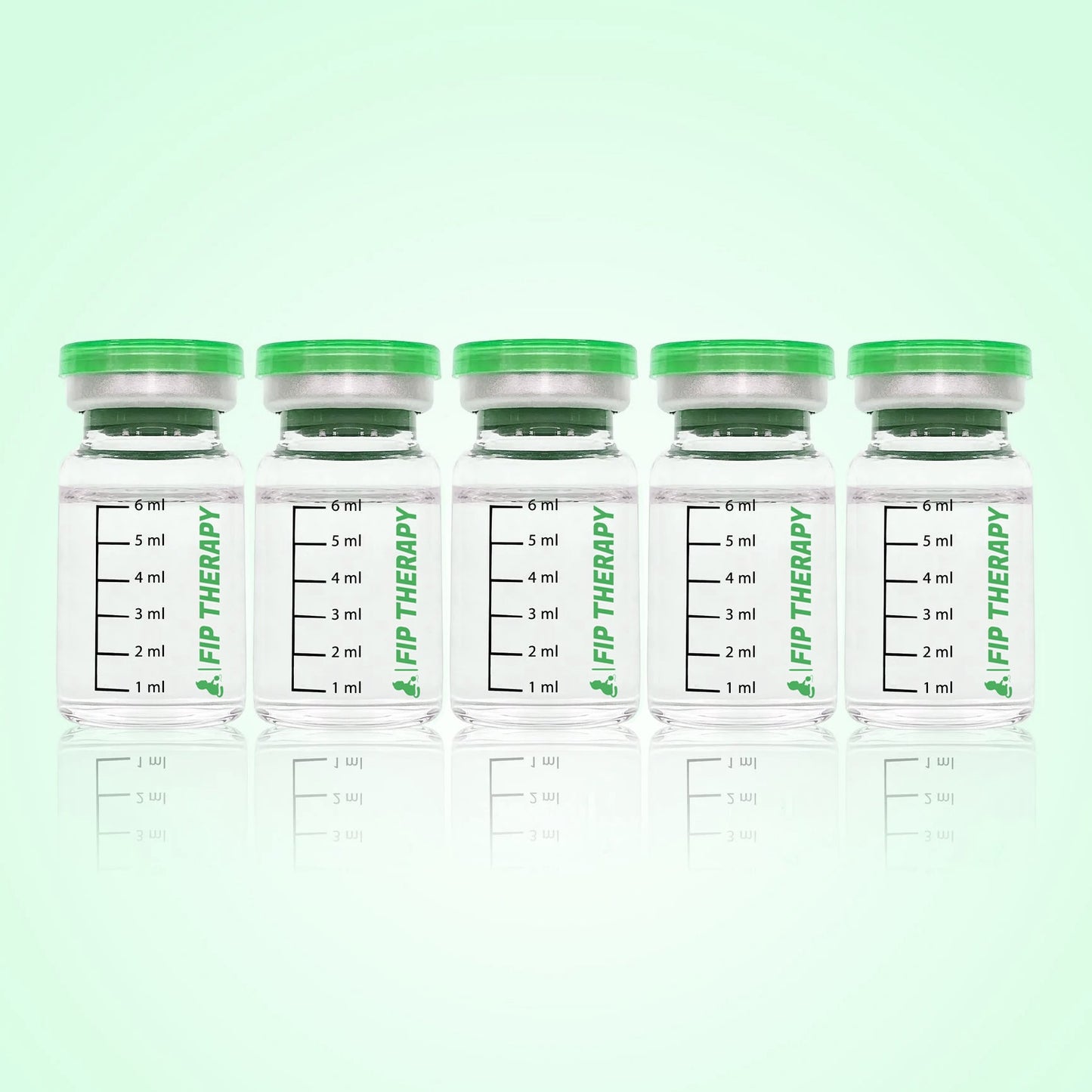 Pack of 5 - Fip Therapy GS441524 - 20mg/ml vials - 6ml - Fip Therapy