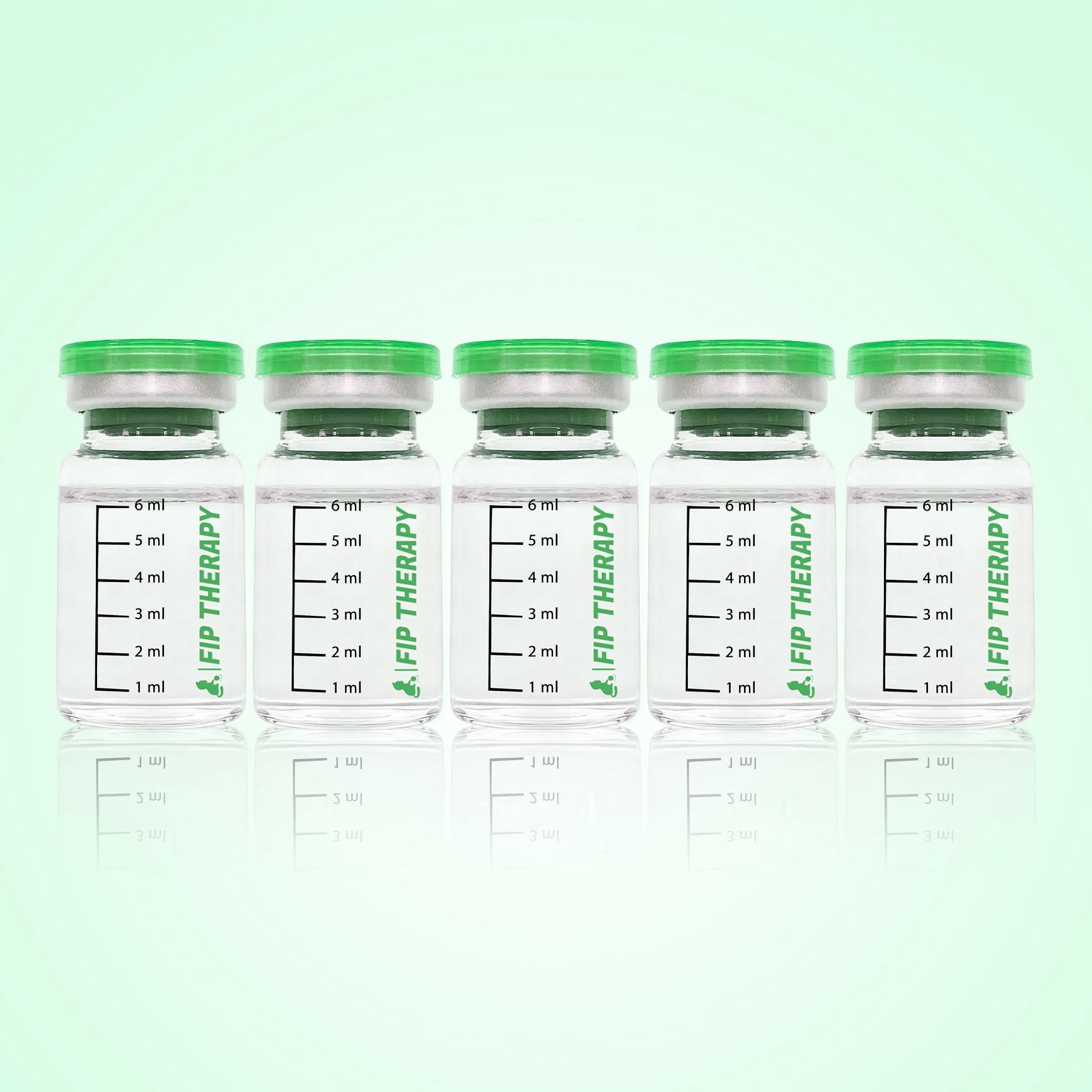 Pack of 5 - Fip Therapy GS441524 - 20mg/ml vials - 6ml - Fip Therapy