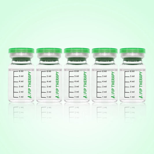 Pack of 5 - Fip Therapy GS441524 - 20mg/ml vials - 6ml - Fip Therapy